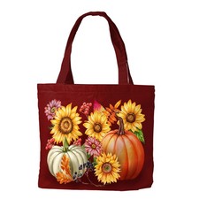 Briarwood Lane Fall Beauty Canvas Tote Bag 15" x 14" x 7"
