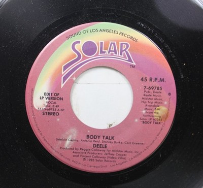 Soul 45 Deele - Body Talk / Body Talk On Solar