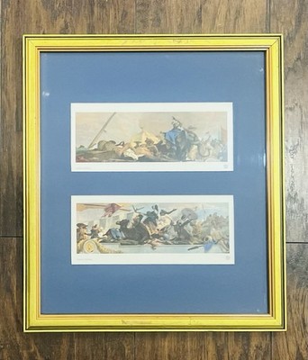 Giovanni Battista Tiepolo Wurzburg Apollo And The 5 Continents Framed Matted Art