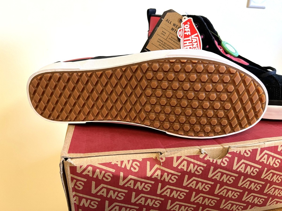 VANS Off The Wall Sk8-Hi 46 MTE DX x The North Face Red 2017