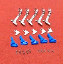 5 PACK GL0CK ACTIVE TRIGGER V2 FLAT SHOE ROUNDED TIP GEN 1-5 ALL MODELS