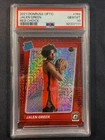 2021 Donruss Optic Red Choice Rated Rookie #159 Jalen Green #23/88 PSA 10 GEM-MT