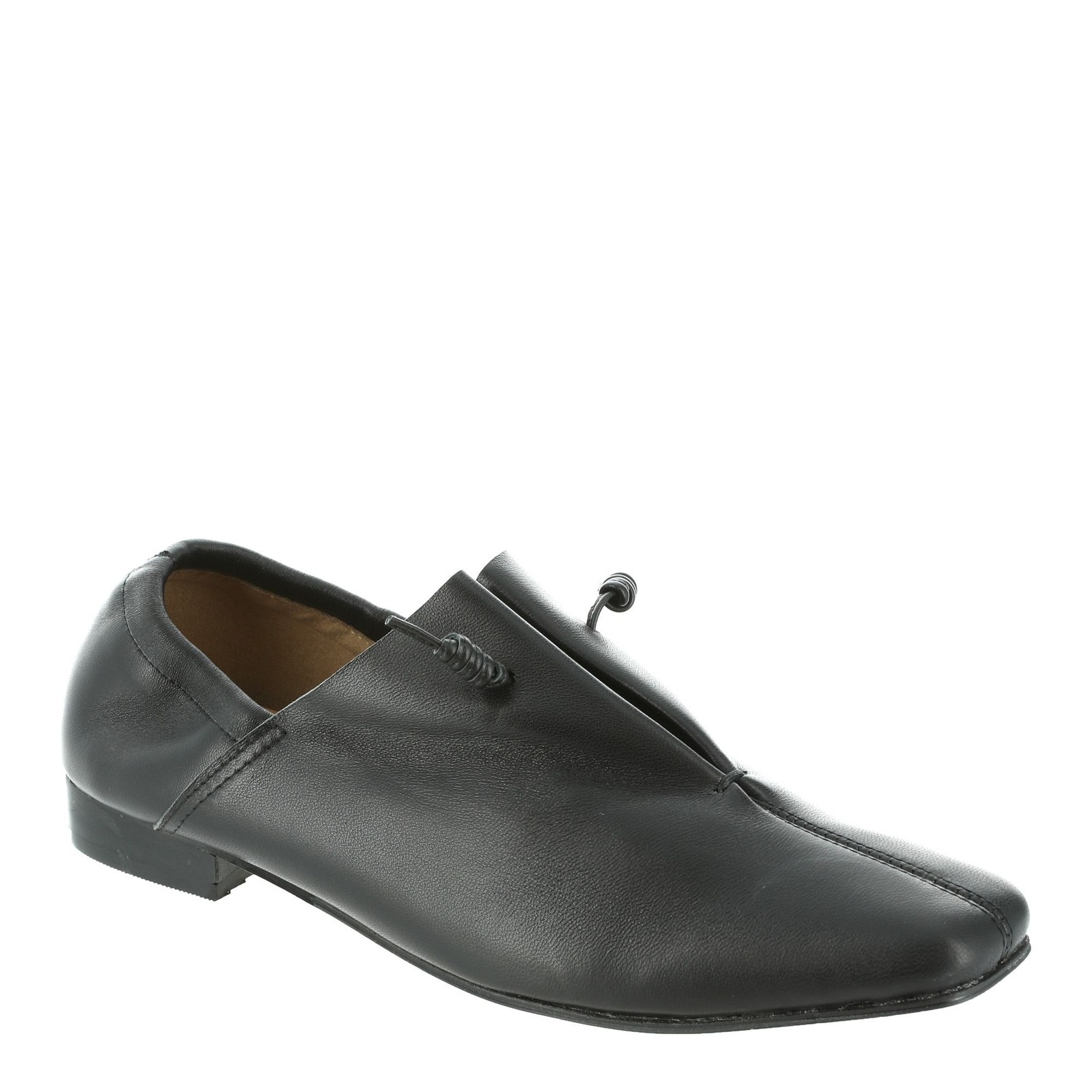 ПОЛНОСТЬЮ ЧЕРНЫЕ женские слипоны на плоской подошве Nu Dance 35990₽