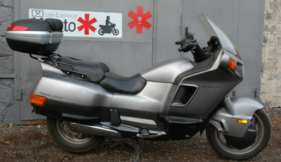 Honda PC800 Pacific Coast Reinforced Rear Rack HON0031 Mmoto Worldwide Shipping