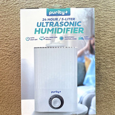 Humidifier-purity Ultrasonic Tabletop Humidifier 5L 360 nozzle Auto Shut Off