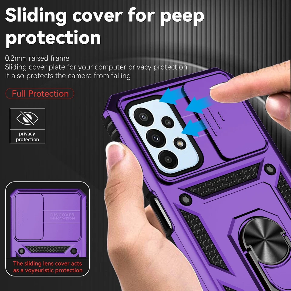 Pour Samsung Galaxy A05 A05S A15 A25 A35 A55 A14 A34 A54 5G housse de... - Photo 2/4