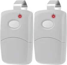 2-Pack Linear 308911 Garage Door Remotes - 10 Dip Switch - 300MHz Access