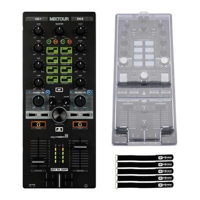 Reloop MIXTOUR PRO 4-Deck All-In-One DJ Controller w Decksaver Package
