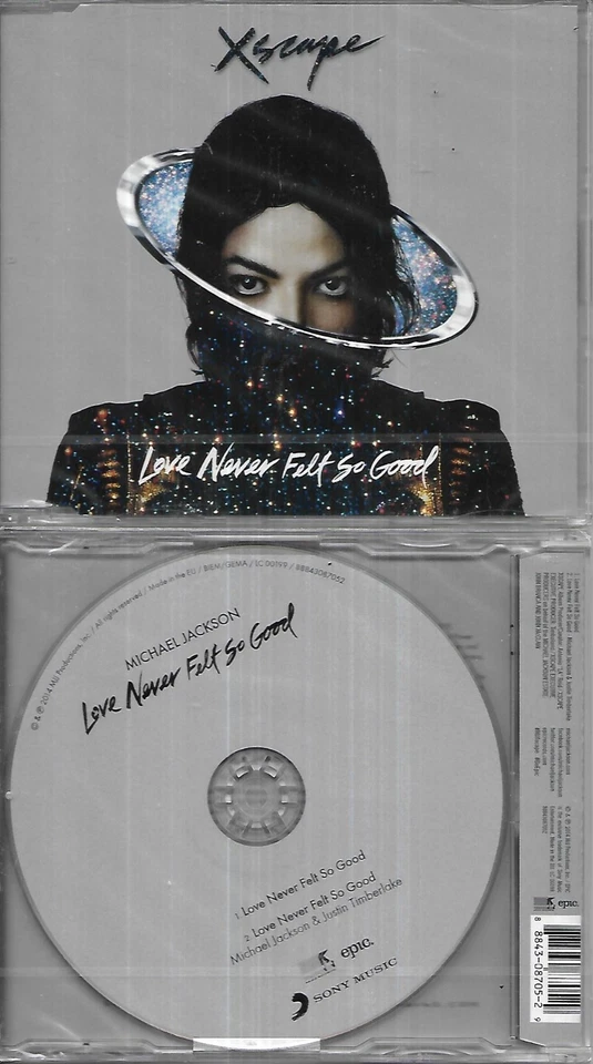MAXI CD SINGLE 2T MICHAEL JACKSON LOVE NEVER FELT SO GOOD feat TIMBERLAKE NEUF - Photo 1/1