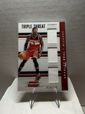 🔥2015-16 Panini Threads Triple Threat Materials BRADLEY BEAL /199 Wizards🔥