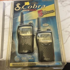 Cobra 2Way Radio Micro Talk PR 900-2 DX Set of 2 Never Opened Package