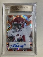 2022 Leaf Metal Portrait Traeshon Holden Crystal Orange Pre-Production Proof 1/1