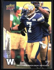 2014 Upper Deck CFL #146 Demond Washington