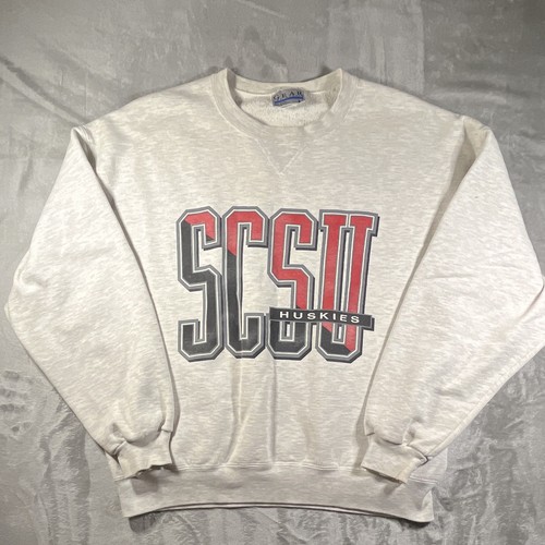 Vintage 90’s Gear for Sports SHSU Huskies Crewneck sweatshirt Size L Made In USA