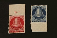 Berlin Glocke links Nr. 77 - 78 mit Rand gestempelt