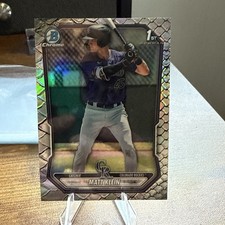 2026 Bowman Chrome Reptilian Refractor Matt Klein