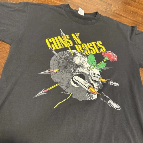 Guns N Roses "Appetite For Destruction" Vintage Tour Ba 1980s vintage concert t-shirt, vintage, size XL, single stitch, B+ condition