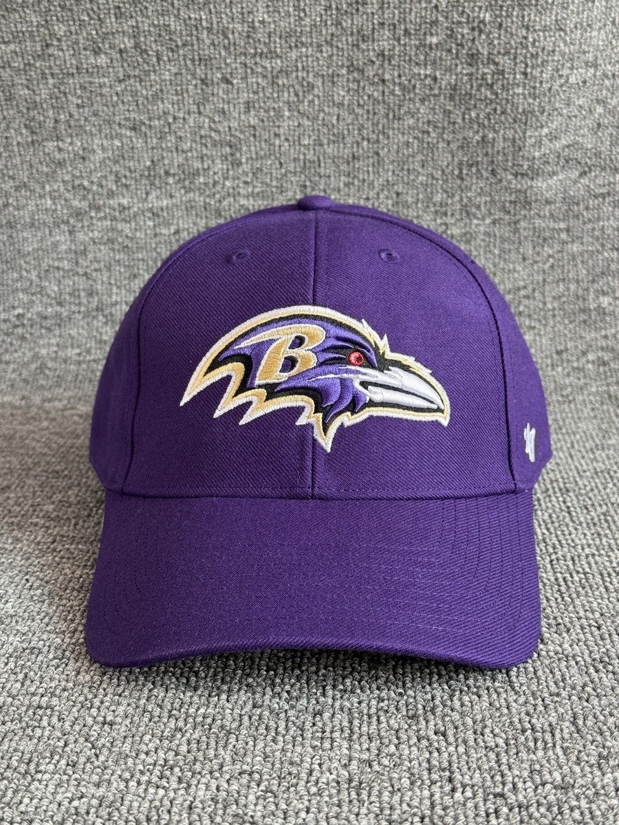 47 Brand Baltimore Ravens Baseball Cap Strapback Purple OSFA NFL