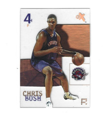 2003-04 CHRIS BOSH FLEER EX ROOKIE CARD #92. rookie card picture