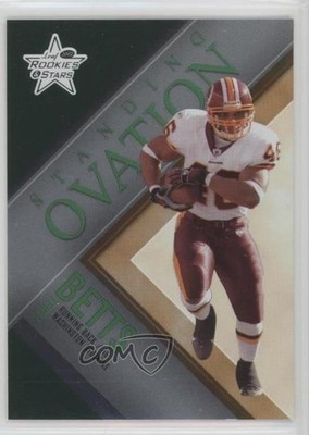 2007 Leaf Rookies & Stars Standing Ovation Green 61/100 Ladell Betts #SO-2 0dk