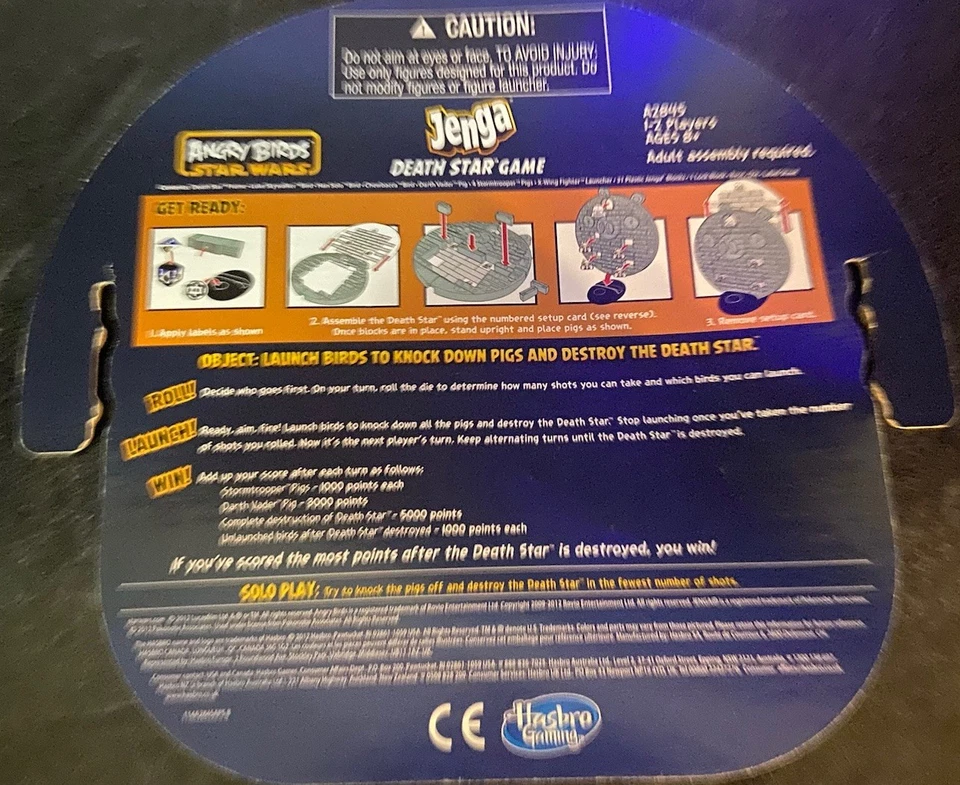 Игра Hasbro Angry Birds Star Wars Jenga Death Star в комплекте - Изображение 4 из 4
