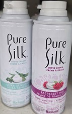 Pure Silk Moisturizing Shave Cream 3PK Ultra Sensitive Raspberry Mist