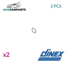EXHAUST PIPE GASKET 80920 DINEX 2PCS NEW OE REPLACEMENT