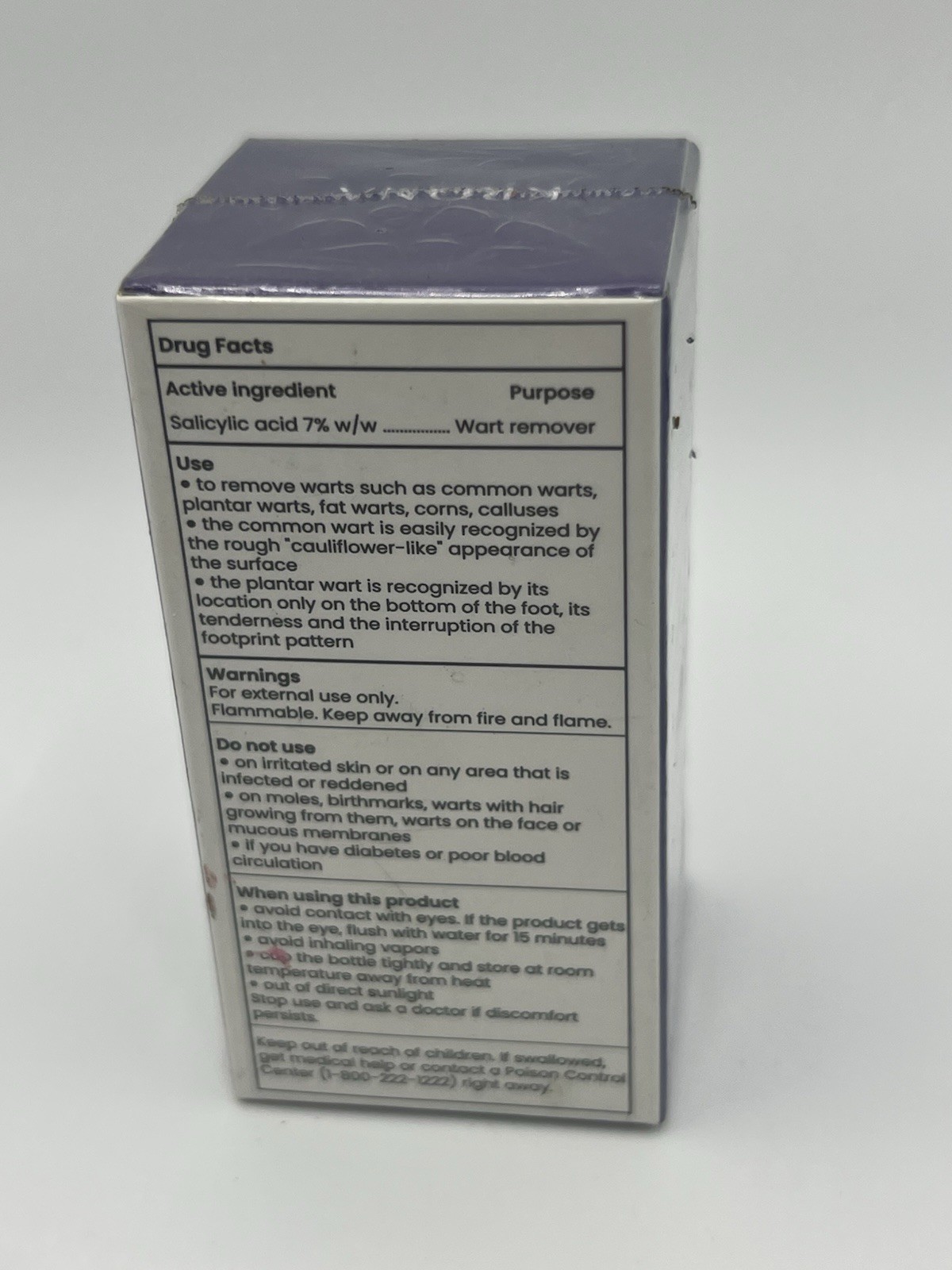 Wart Remover Liquid Fast Acting .5 Oz