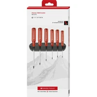 PB Swiss Tools PB 440.CBB Classic Screwdriver Set, Torx, 6 pcs w/ Wall Mount