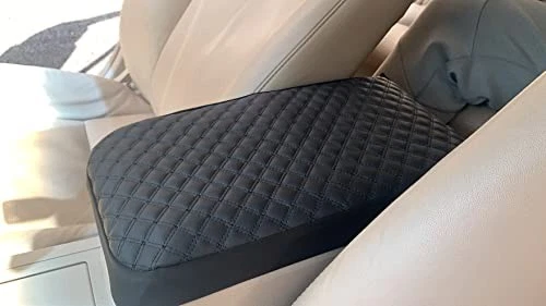 Center Console Armrest Cover for Lexus ES330 ES350 2004-2012 Black Leatherette Foto 3 de 3