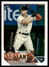 2023 Topps Series One Steele Walker #264 RC Rookie Card. rookie card picture