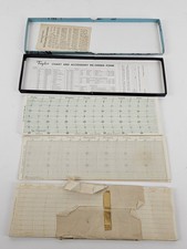 Vintage Lot NOS Taylor #20 Stormograph Drum Charts, #38 Thermograph Charts, Etc.