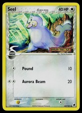 Pokemon Card - Seel Dragon Frontiers 62/101 Reverse Holo Common Stamped on eBay