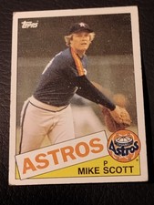 1985 Topps Baseball - #17 Mike Scott - Houston Astros Poor Condition 