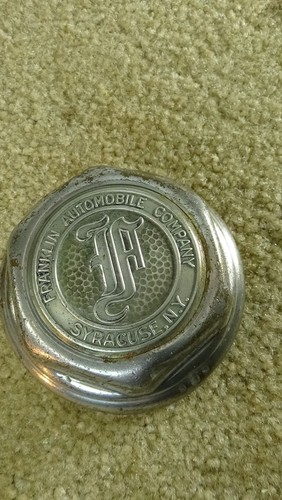 *OLD* Franklin Automobile Company grease/wheel center Cap - Picture 14 of 16