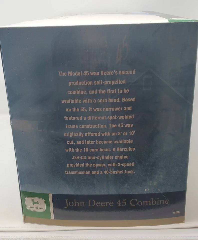 1/16 Ertl John Deere Prestige Collection 45 组合压铸带盒 — 第 3/4 张图片