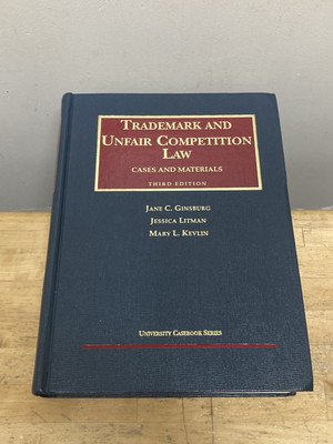 Trademark And Unfair Competition Law Cases And Material 3rd Edition