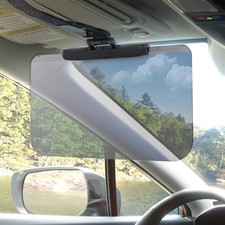 Sun Visor Extender for Cars, Car Sun Visor, Big Size 13.62in x 8.46in Black