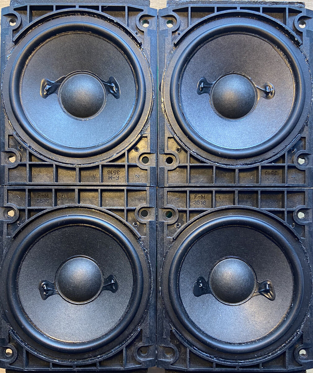 Bang Olufsen Beolab 6000 Mid Bass Drivers. All 4 Drivers Bang Olufsen Beolab 6000 Mid Bass Drivers. All 4 Drivers