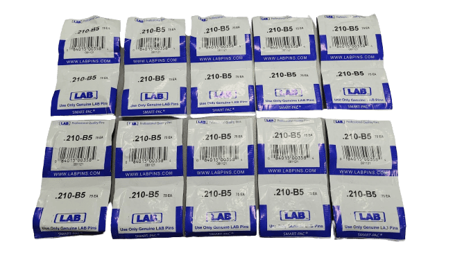 10-PACK Lab Security Universal Replacement Pins .005 Increments Bottom ...