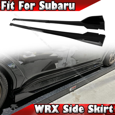 2022+ Fits Subaru WRX VB 5th DTO Style Side Skirts Extension 4PCS Gloss Black