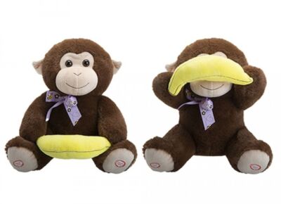 Peekaboo Monkey - Where Are You? - Musikalisch sprechendes interaktives animiertes Spielzeug