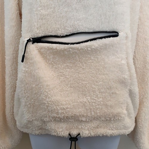 No Boundaries Sweatshirt Women's Size M 1/4 Zip Plush Pullover NEW - Bild 6 von 10