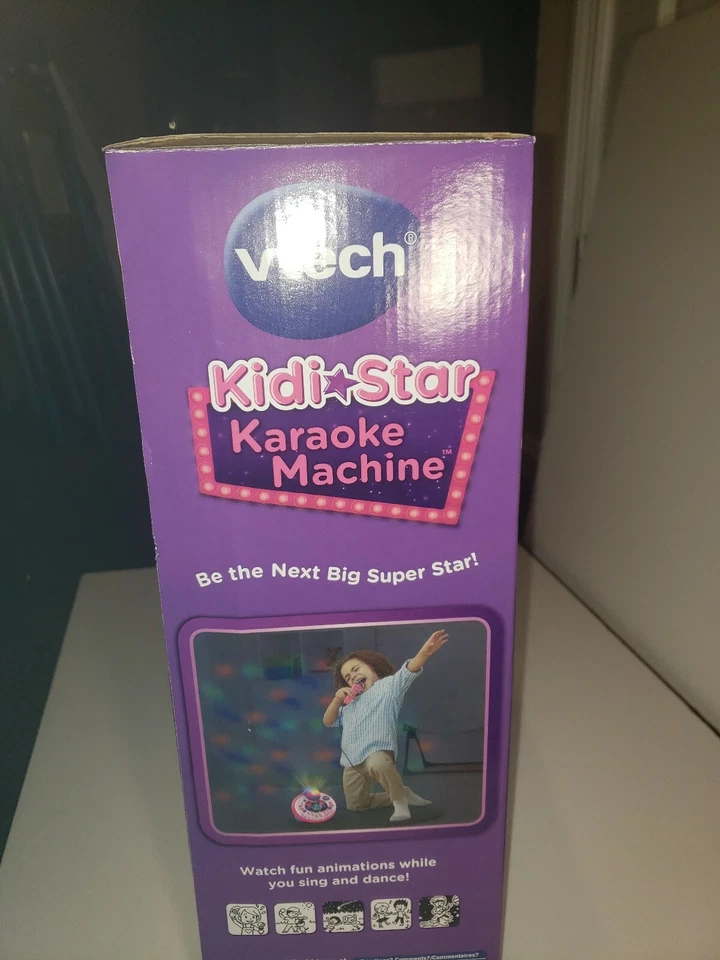 VTech Kidi Star Karaoke Machine - Pink/Purple - Image 4 of 4