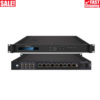 3308M IP Modulator 16-IN-1 ISDB-T/DVB-T/DVB-C Modulator Support Accurate PCR