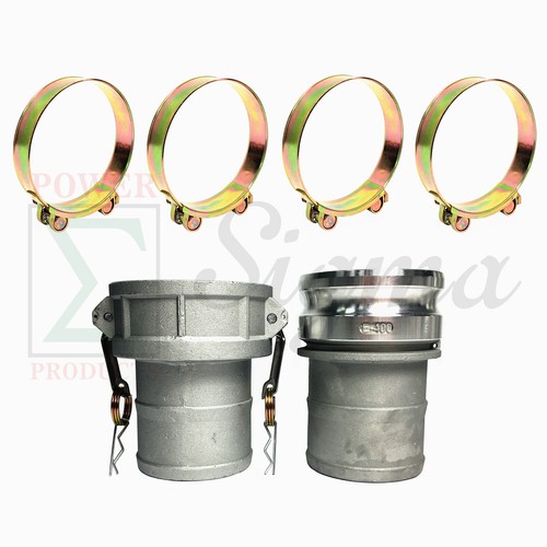 Raccordo Camlock Sigma Raccordo Camlock Tipo C Alluminio Sigma 1 100C - Adattatore Femmina Per Tubo E Barra Gambo Adattatore Alluminio Per Tubi