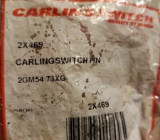 CARLINGTONSWITCH  2GM54-73XG, Toggle 15Amps 125V