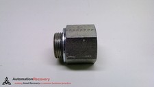 PARKER 1X1F40HGS, CONVERSION ADAPTER, 1" MALE BSPT TO 1" FEMALE NPT #218527