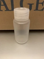 Nalgene 2105-0002 Wide-Mouth Bottle, Polypropylene, 60mL (Pack of 12)