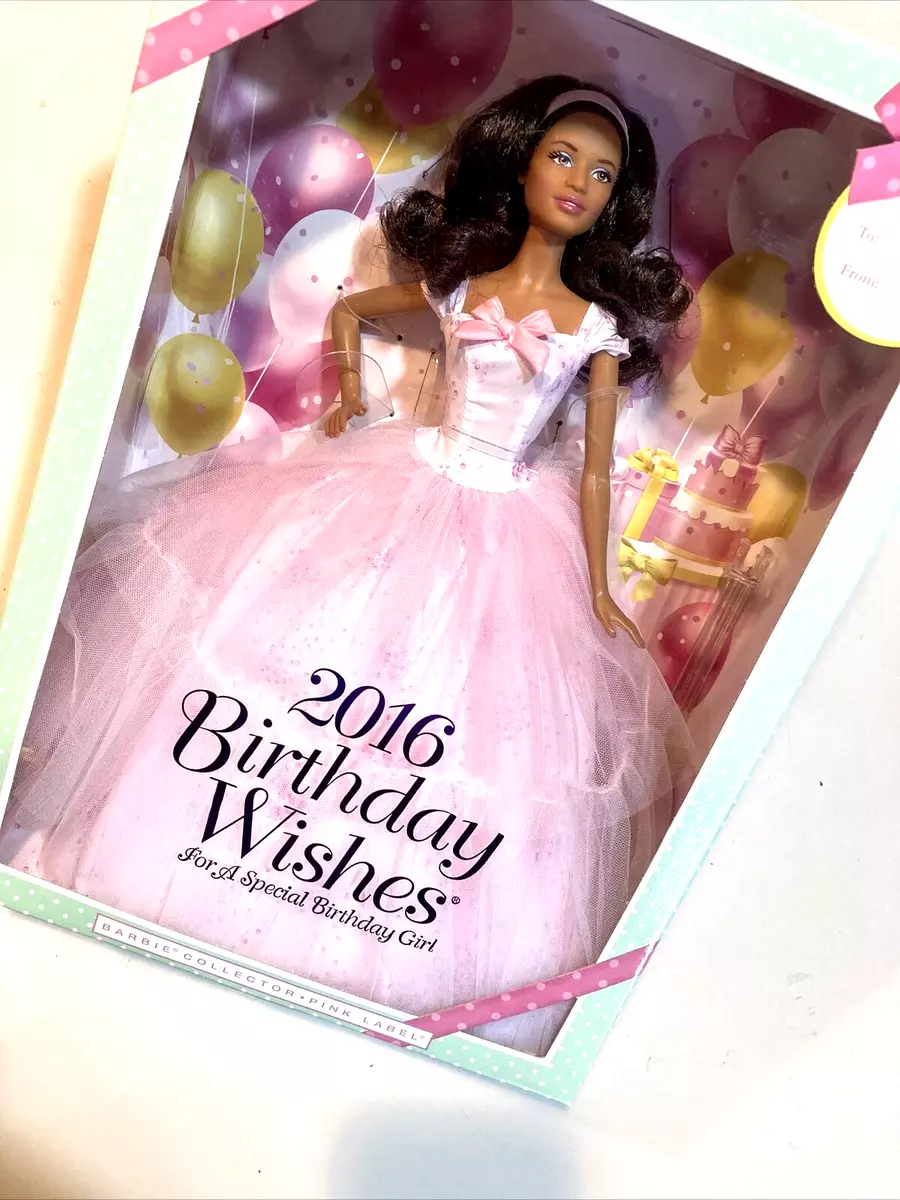  Barbie Girls Collector Birthday Wishes Doll : Barbie